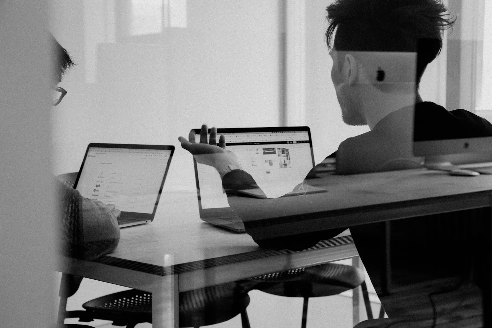Houston business team reviewing AI automation and software planning in a modern office