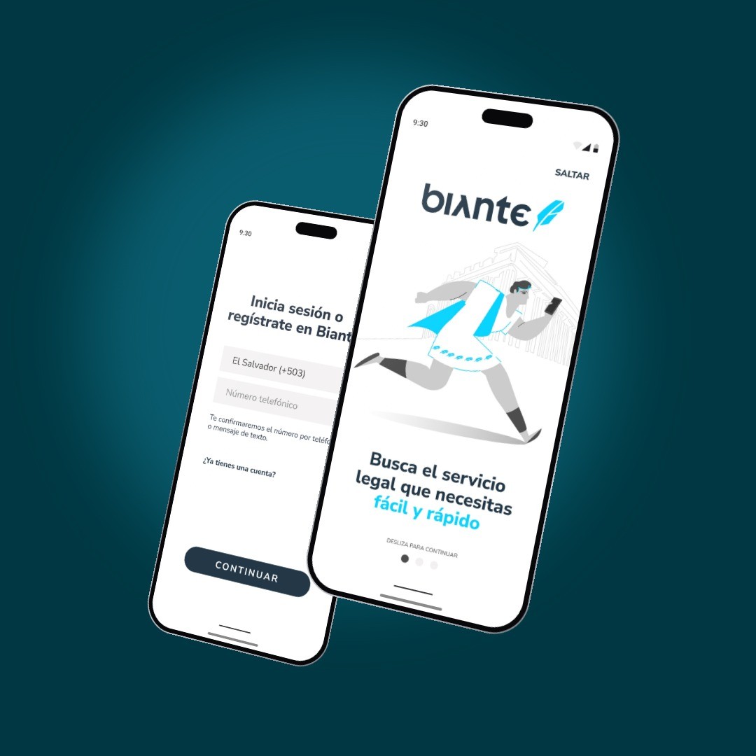 Biante app connecting people with notaries in El Salvador